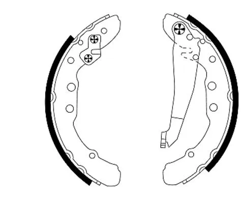 Brake Shoe Set (91044400)