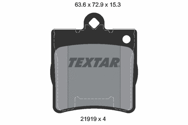 Brake Pad Set, disc brake (2191901)