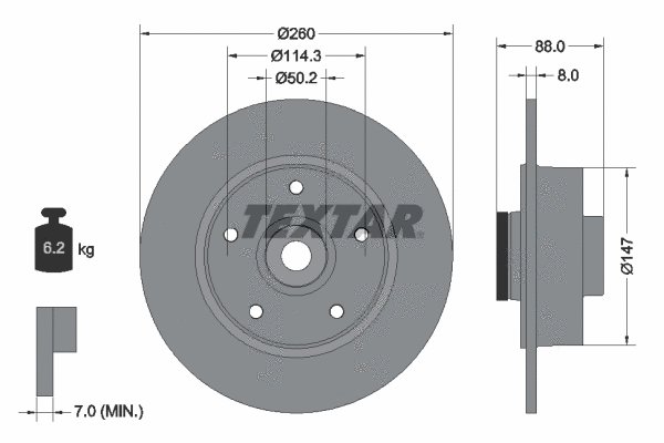 Brake Disc (92196003)