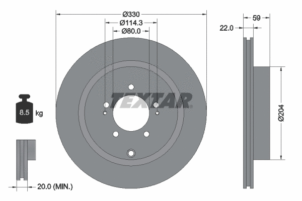 Brake Disc (92223700)