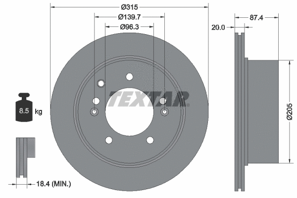 Brake Disc (92147400)