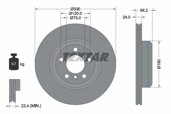 Brake Disc (92313205)