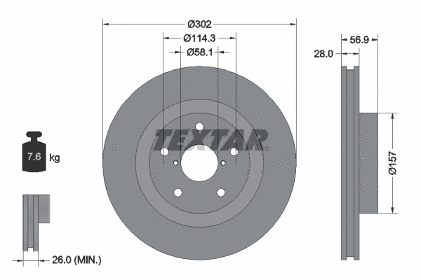 Brake Disc (92286203)