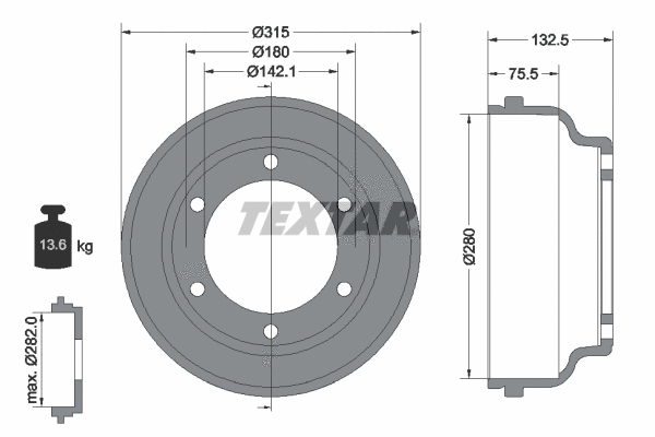 Brake Drum (94024800)