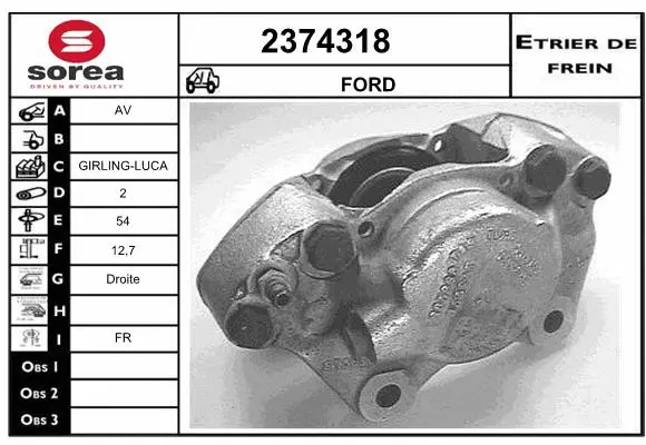 Brake Caliper (2374318)