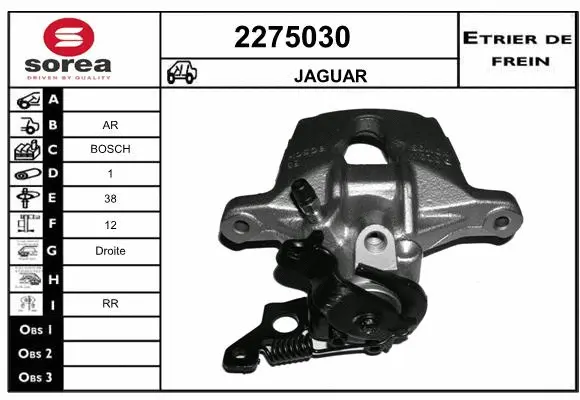 Brake Caliper (2275030)