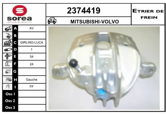 Brake Caliper (2374419)
