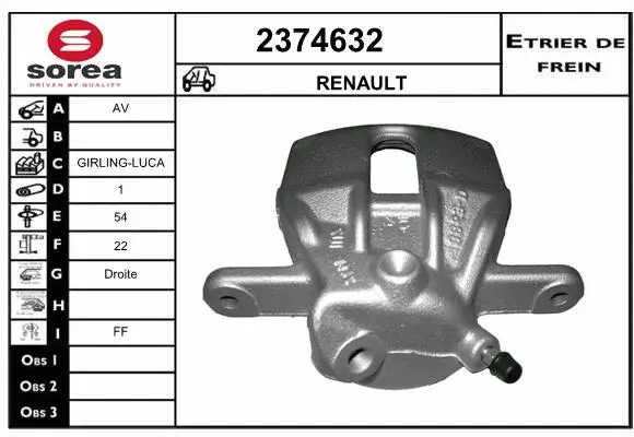 Brake Caliper (2374632)