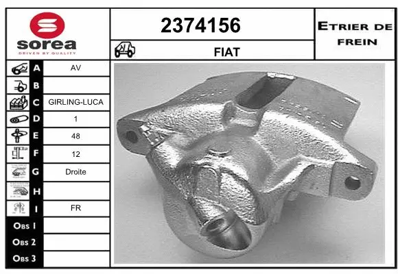 Brake Caliper (2374156)