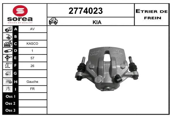 Brake Caliper (2774023)