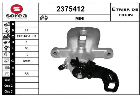 Brake Caliper (2375412)