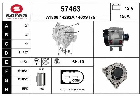 Alternator (57463)