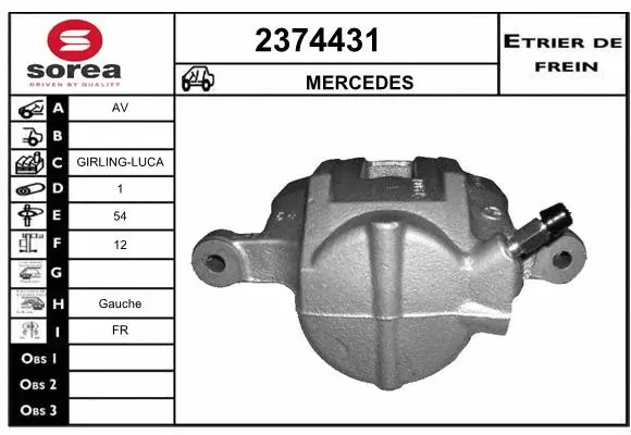 Brake Caliper (2374431)