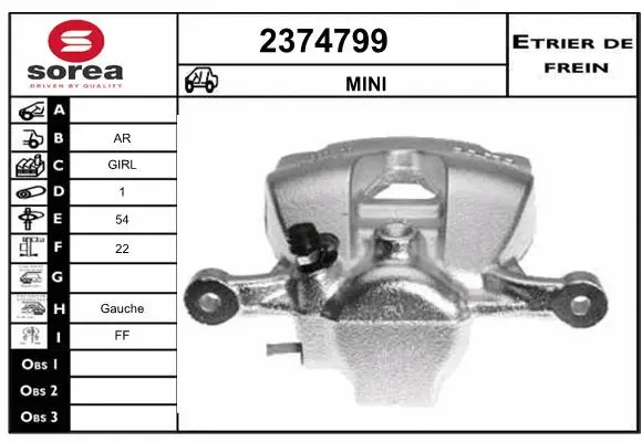 Brake Caliper (2374799)