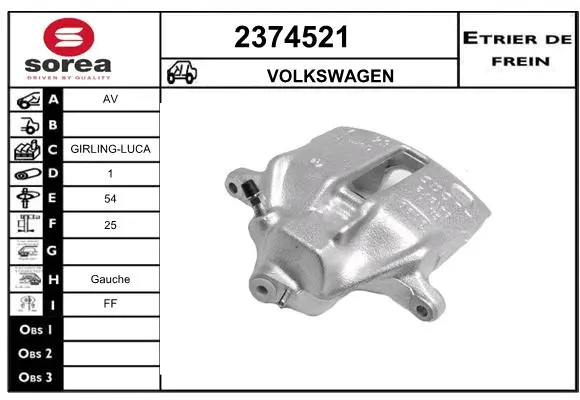 Brake Caliper (2374521)