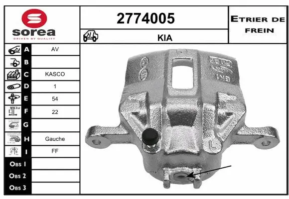 Brake Caliper (2774005)