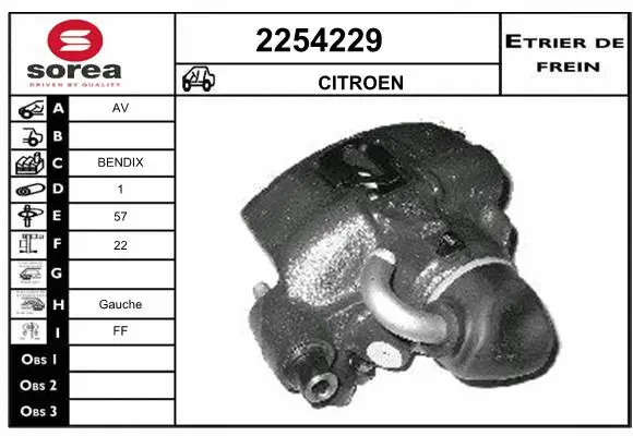 Brake Caliper (2254229)