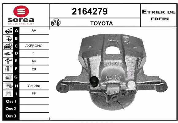 Brake Caliper (2164279)