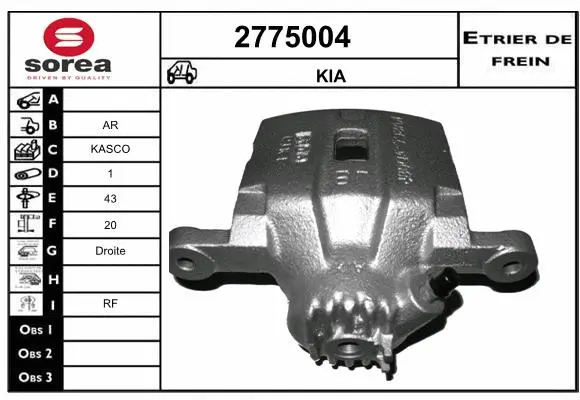 Brake Caliper (2775004)