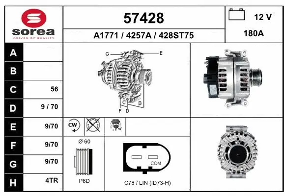 Alternator (57428)