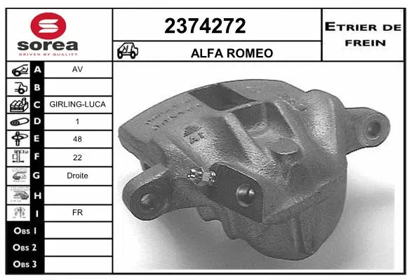 Brake Caliper (2374272)