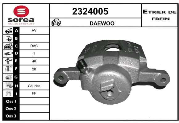 Brake Caliper (2324005)