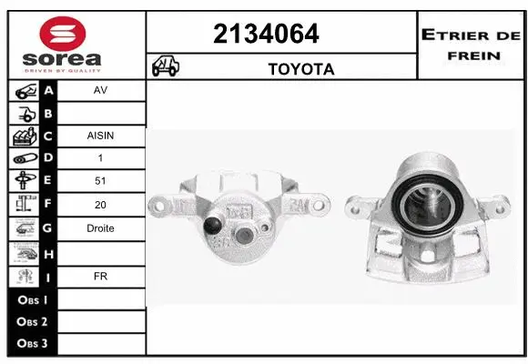 Brake Caliper (2134064)