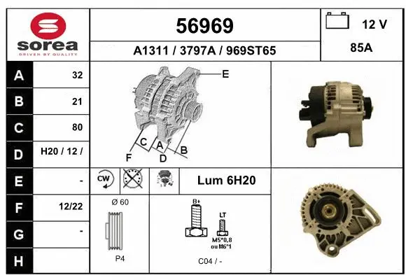 Alternator (56969)