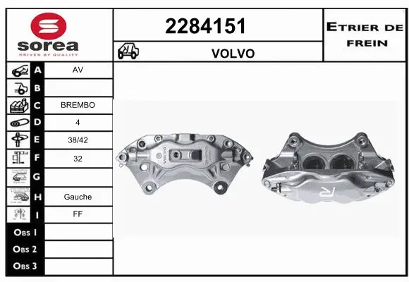 Brake Caliper (2284151)