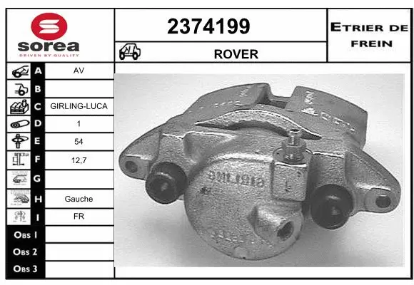 Brake Caliper (2374199)