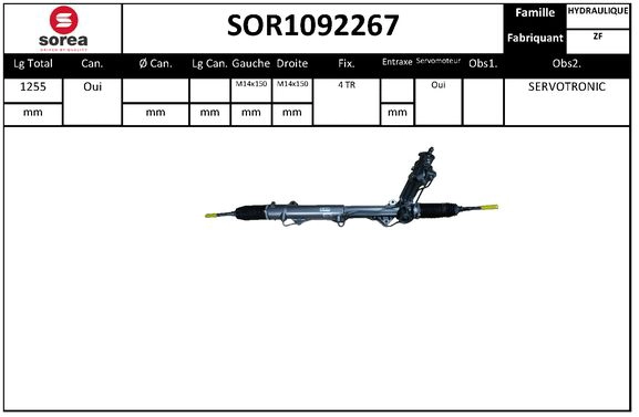 Steering Gear (SOR1092267)