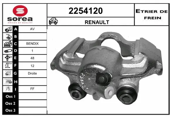 Brake Caliper (2254120)