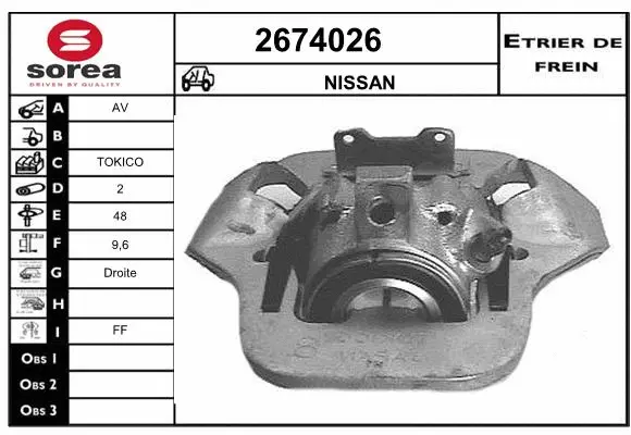 Brake Caliper (2674026)