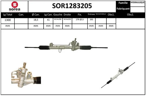 Steering Gear (SOR1283205)
