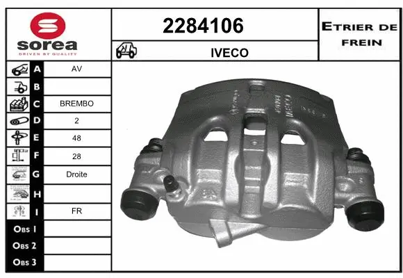 Brake Caliper (2284106)