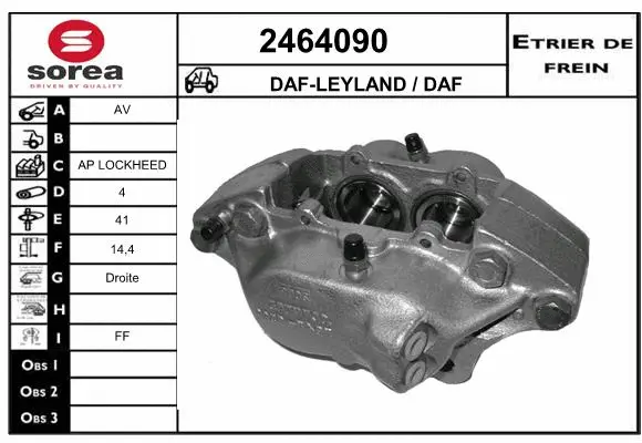 Brake Caliper (2464090)