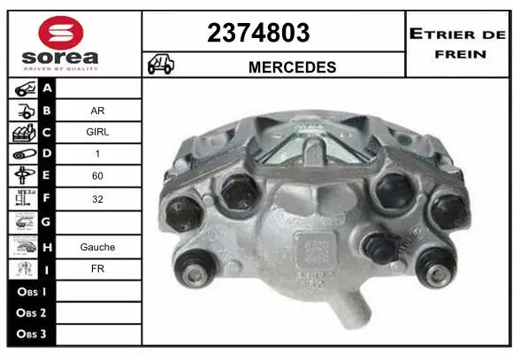 Brake Caliper (2374803)