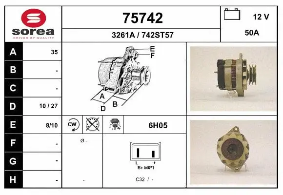 Alternator (75742)