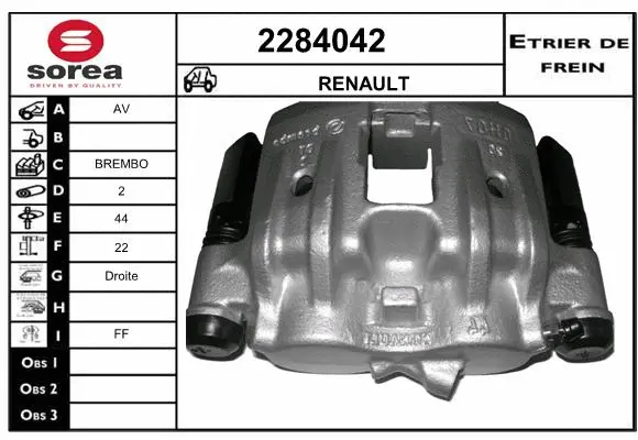 Brake Caliper (2284042)