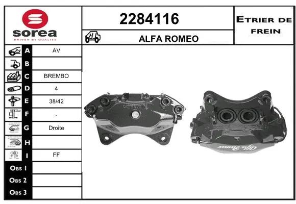 Brake Caliper (2284116)