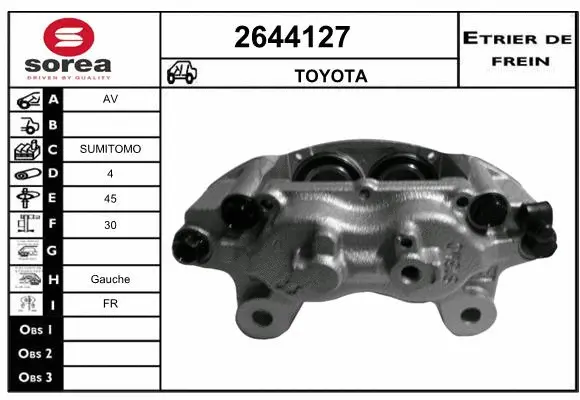 Brake Caliper (2644127)
