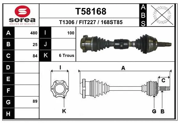 Drive Shaft (T58168)
