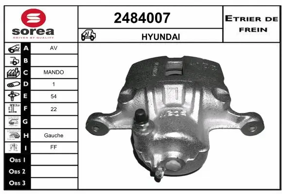 Brake Caliper (2484007)