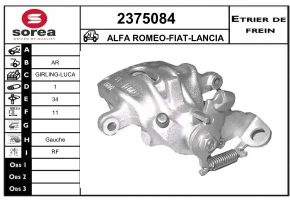 Brake Caliper (2375084)