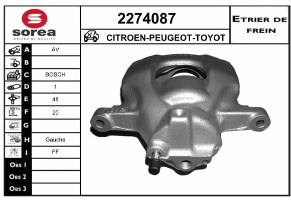 Brake Caliper (2274087)