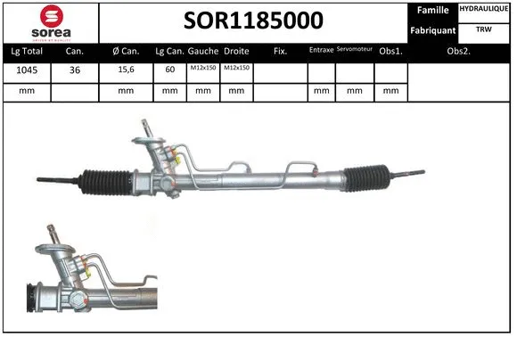 Steering Gear (SOR1185000)
