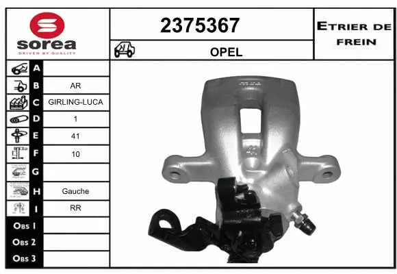 Brake Caliper (2375367)
