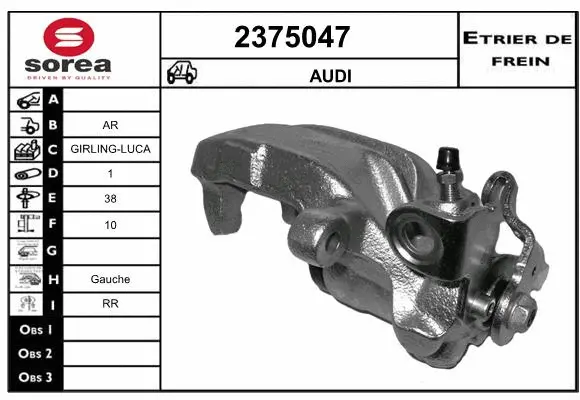 Brake Caliper (2375047)