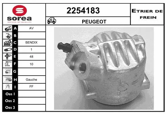 Brake Caliper (2254183)