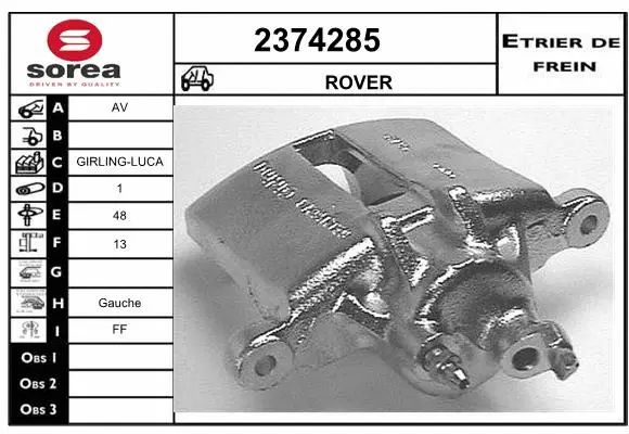 Brake Caliper (2374285)